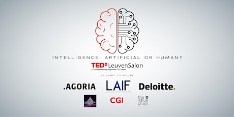 Primaire afbeelding van TEDxLeuvenSalon - Intelligence: Human or Artificia