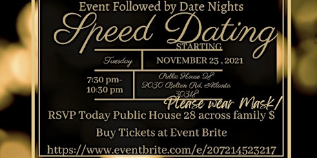 NOT YOUR AVERAGE TUESDY SPEED DATING SINGLES MIXER & DATE NIGHTS 4 EVERYONE tickets