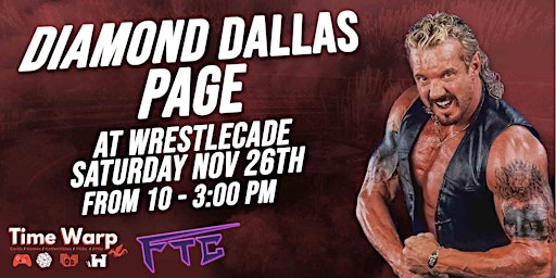 DDP Diamond Dallas Page Meet & Greet at WrestleCade!!!