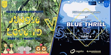 Primaire afbeelding van Blue Thrill vs Jungle Love TD