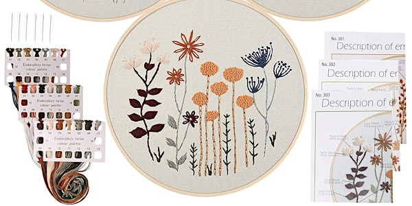 Crafternoon: Embroidery for beginners