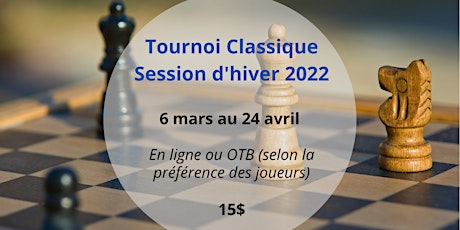 Tournoi Classique Session d'hiver 2022 primary image