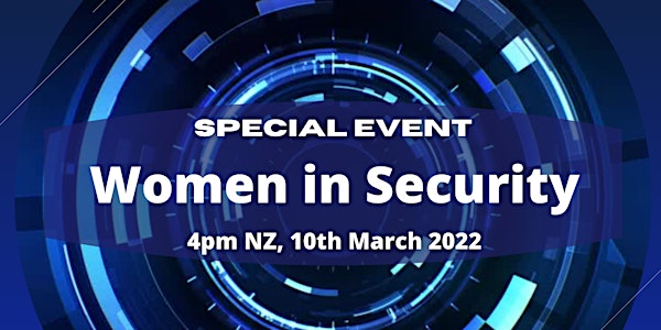 ASIS New Zealand Women in Security Annual Special Event!