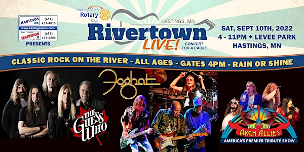 Classic Rock on the River - The Guess Who and Foghat