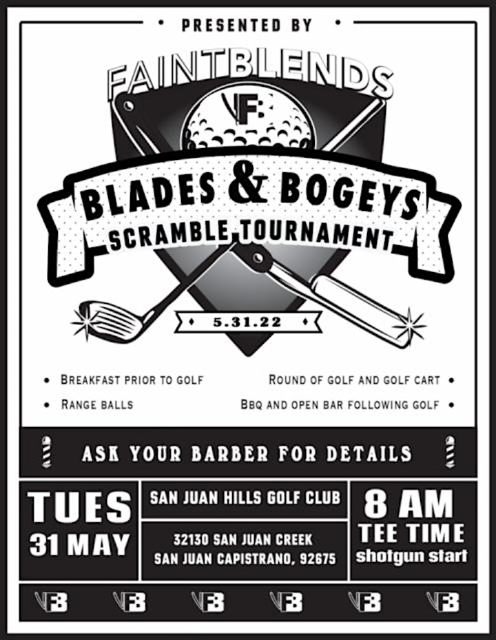 Faint Blends Presents -Blades & Bogeys Golf Tournament image