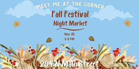 Fall Festival Market (General admission free tickets for vendors only) tickets