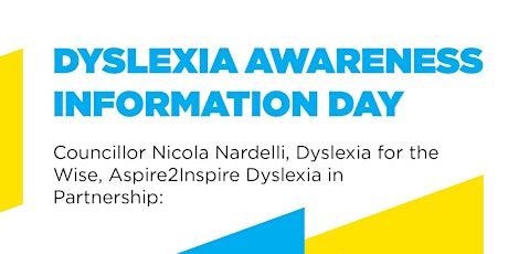 Dyslexia Awareness Information Day primary image