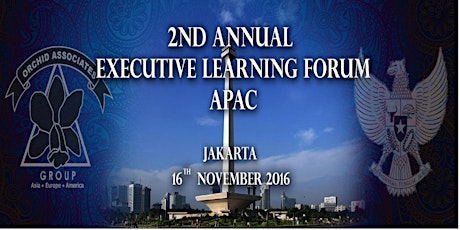 2nd Annual Executive Learning Forum APAC primary image