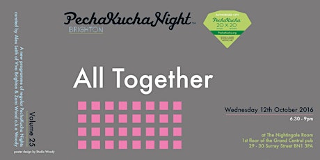 Brighton PechaKucha Volume 25: All Together primary image