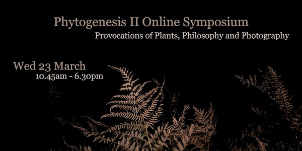 Phytogenesis II Symposium