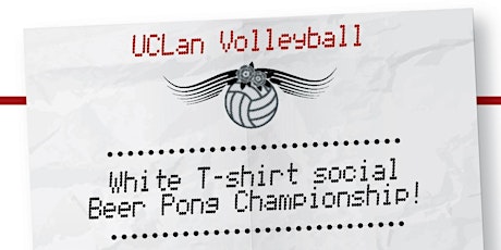UCLan Volleyball Charity Social primary image