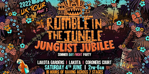 Rumble in the Jungle: Junglist Jubilee (Summer Day & Night Party)