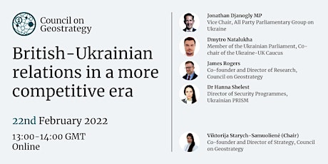 British-Ukrainian relations in a more competitive era primary image
