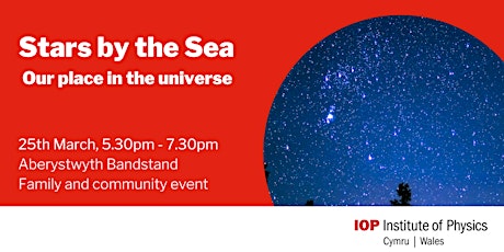 Stars by the Sea - Our Place in the Universe is now fully booked!