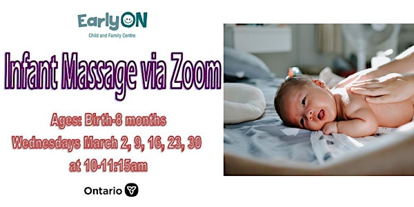 Infant Massage via Zoom