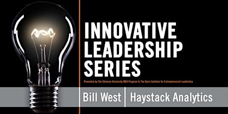 Innovative Leadership Series: Haystack Analytics primary image