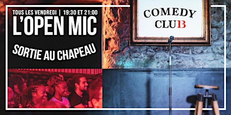 Hauptbild für L'Open Mic de Lausanne 18 mars