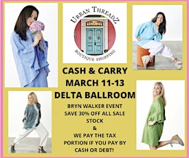 ANNUAL CASH & CARRY! MAR 11-13 DELTA BALLROOM primary image