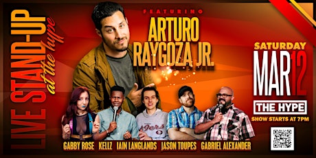 Stockton Comedy Night : Arturo Raygoza Jr tickets