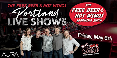 Imagen principal de Free Beer & Hot Wings Portland Live Shows