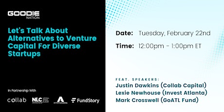 Let's Talk About Alternatives to Venture Capital for Diverse Startups