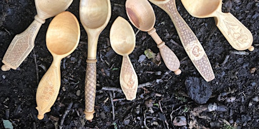 Decorate a Wooden Spoon using the Historic Technique of Kolrossing.