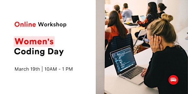 [Online Workshop] Women's Coding Day | Learn to build a landing page