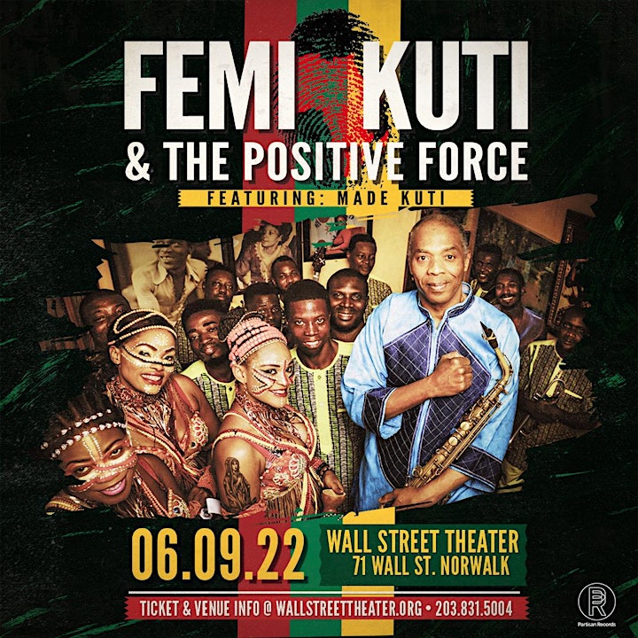 Femi Kuti & The Positive Force with special guest Claude Fontaine image