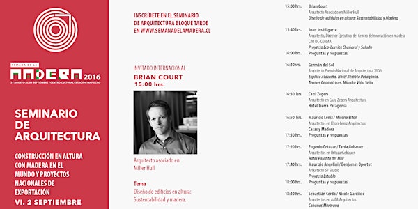 Seminario de Arquitectura / Viernes 2 de Septiembre