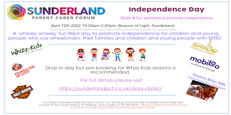 Independent skils & Fun day primary image