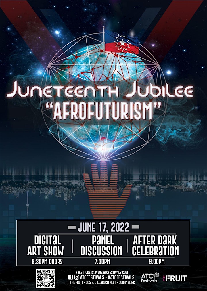 Juneteenth Jubilee:  Afrofuturism  - Art Show, Discussion, Celebration image