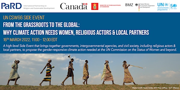 Why Climate Action Needs Women, Religious Actors and Local Partners