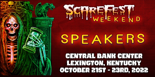 ScareFest 14 Speaker Applicants