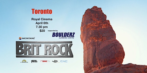 Brit Rock Toronto - Royal Cinema, Supported by Boulderz Climbing