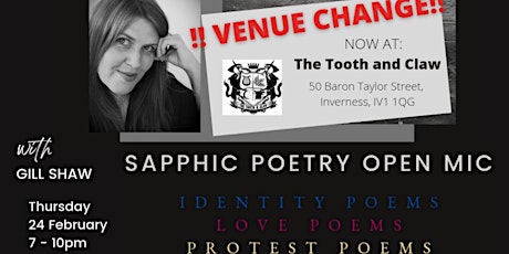 Sapphic Poetry - Workshops and Open Mic
