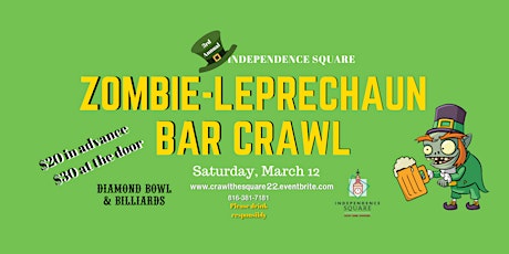 Zombie-Leprechaun Bar Crawl