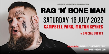 Rag 'N' Bone Man | Milton Keynes tickets