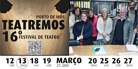 13 MAR _"O RECECIONISTA,PENSÃO FATAÇA" - TRUPÊGO_Grupo Teatro Porto de Mós