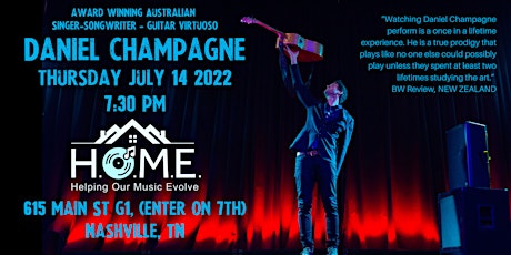 An Evening with Daniel Champagne in Nashville tickets