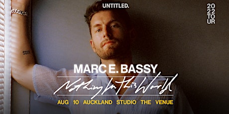 Marc E. Bassy tickets