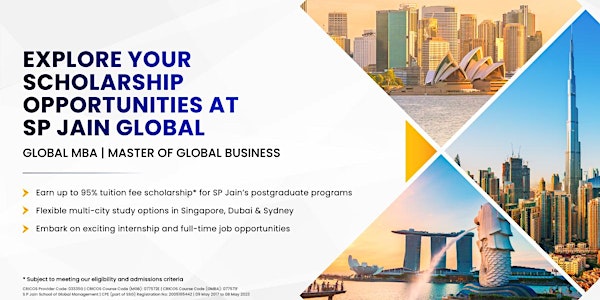Go Global with an MBA from SP Jain!