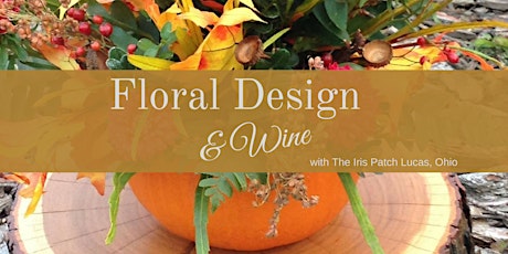 Floral Design & Wine-Pumpkin Arrangement primary image