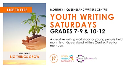 Youth Writing Saturdays: May tickets