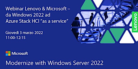 Da Windows 2022 ad Azure Stack HCI “as a service”