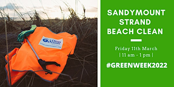 Beach clean of Sandymount Strand as part of Green Week