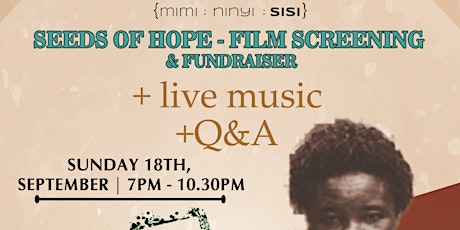 Seeds of Hope - Fundraiser & film screening: 2 primary image