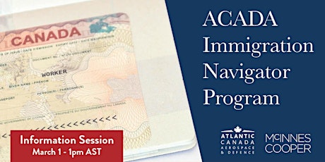 ACADA Immigration Navigator Program - Information Session