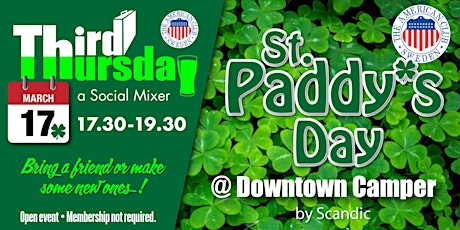 Third Thursday Social Mixer - St. Paddy's Day Edition