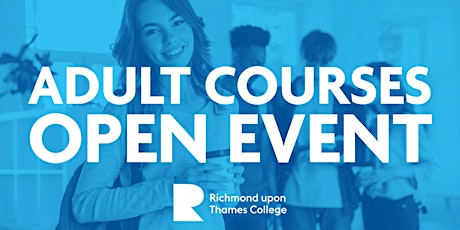 Adult Courses Open Event tickets