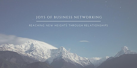 Joys of Business Networking Club primary image